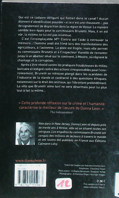 L'inconnu du grand canal : livres pas cher d'occasion, de seconde main de l'association Lire et Créer