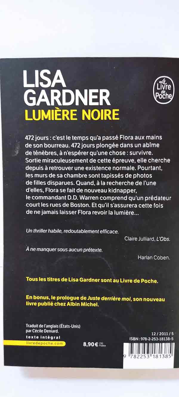 Lumière noire : livres pas cher d'occasion, de seconde main de l'association Lire et Créer