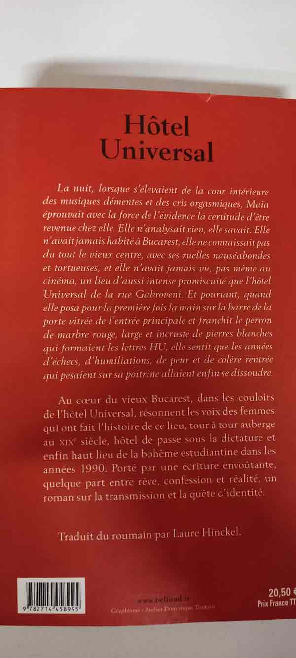 Hôtel universal : livres pas cher d'occasion, de seconde main de l'association Lire et Créer