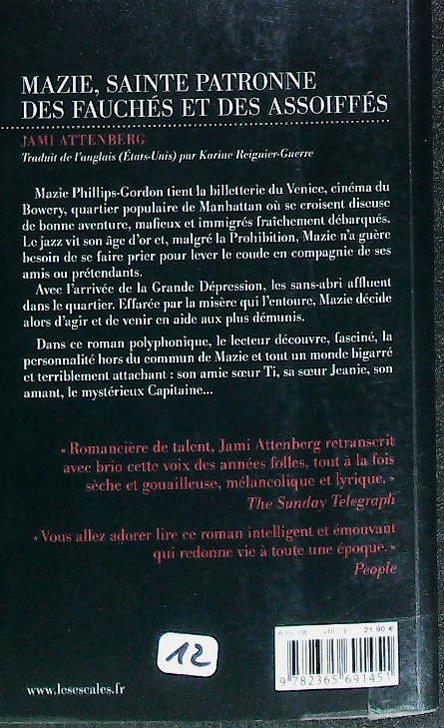 Mazie, sainte patronne des fauchés et des assoiffés : livres pas cher d'occasion, de seconde main de l'association Lire et Créer