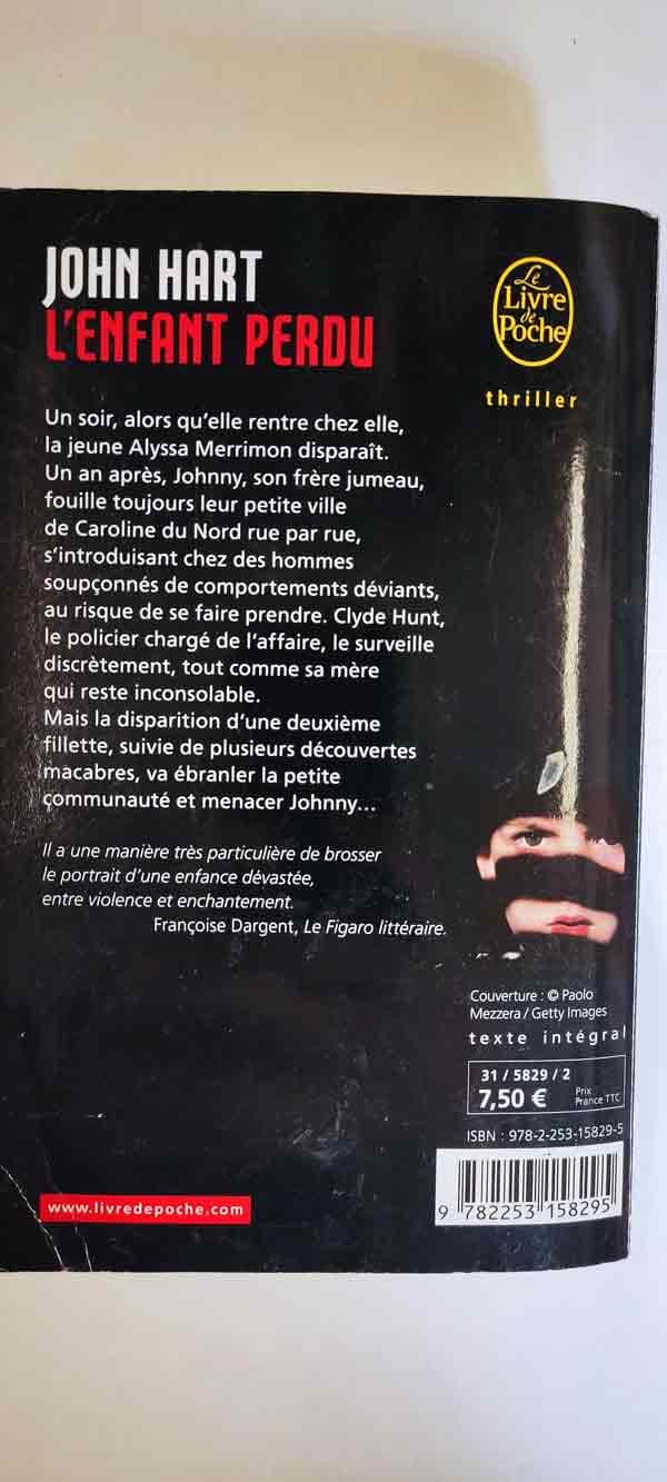 L'enfant perdu : livres pas cher d'occasion, de seconde main de l'association Lire et Créer