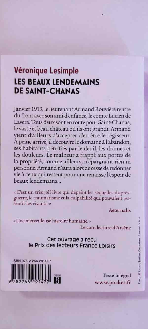 Les beaux lendemains de Saint-Chanas : livres pas cher d'occasion, de seconde main de l'association Lire et Créer