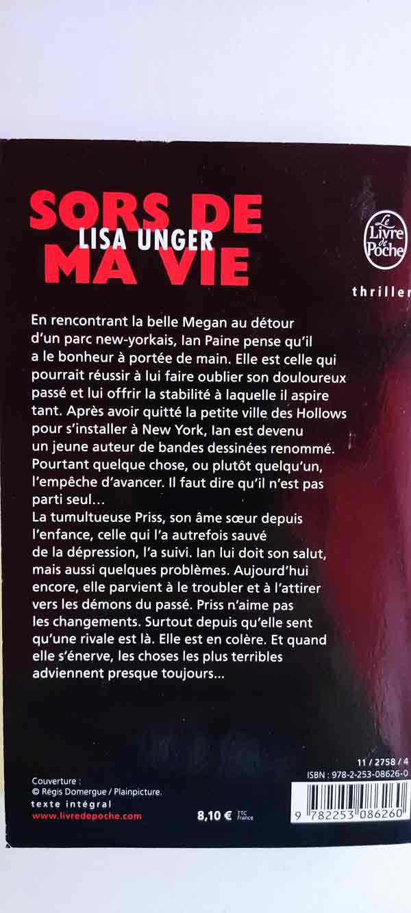 Sors de ma vie : livres pas cher d'occasion, de seconde main de l'association Lire et Créer
