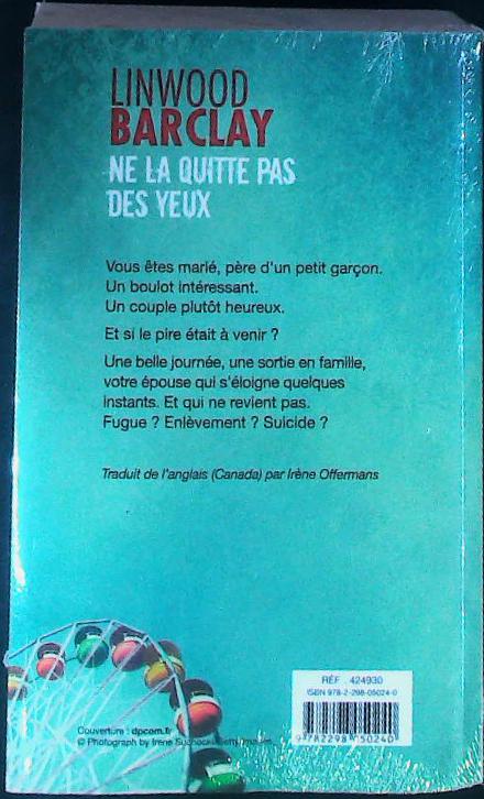 Ne la quitte pas des yeux : livres pas cher d'occasion, de seconde main de l'association Lire et Créer