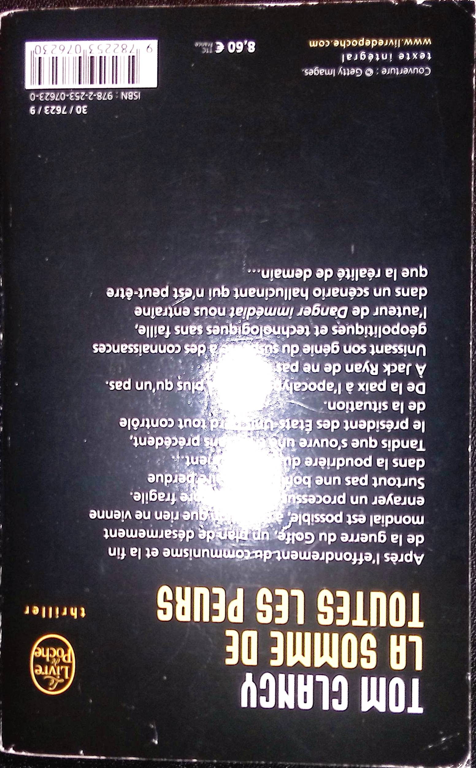 La somme de toutes les peurs : livres pas cher d'occasion, de seconde main de l'association Lire et Créer