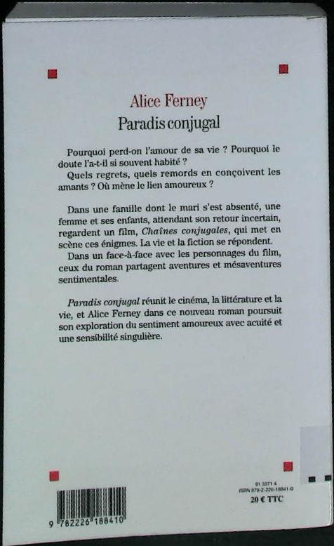 Paradis conjugal : livres pas cher d'occasion, de seconde main de l'association Lire et Créer