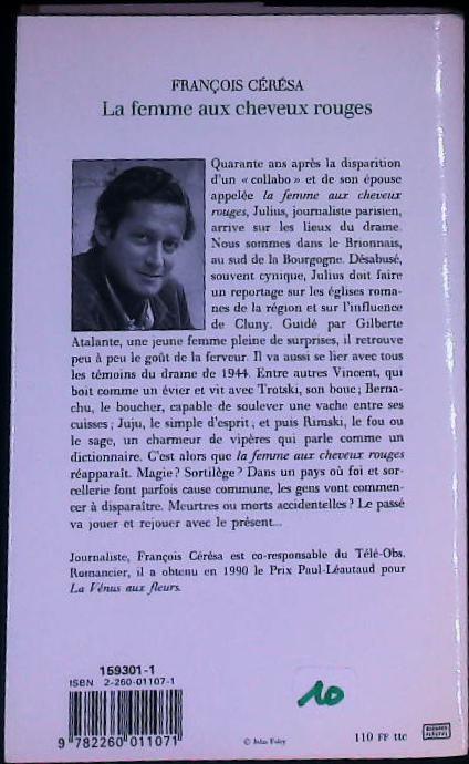 La femme aux cheveux rouges : livres pas cher d'occasion, de seconde main de l'association Lire et Créer