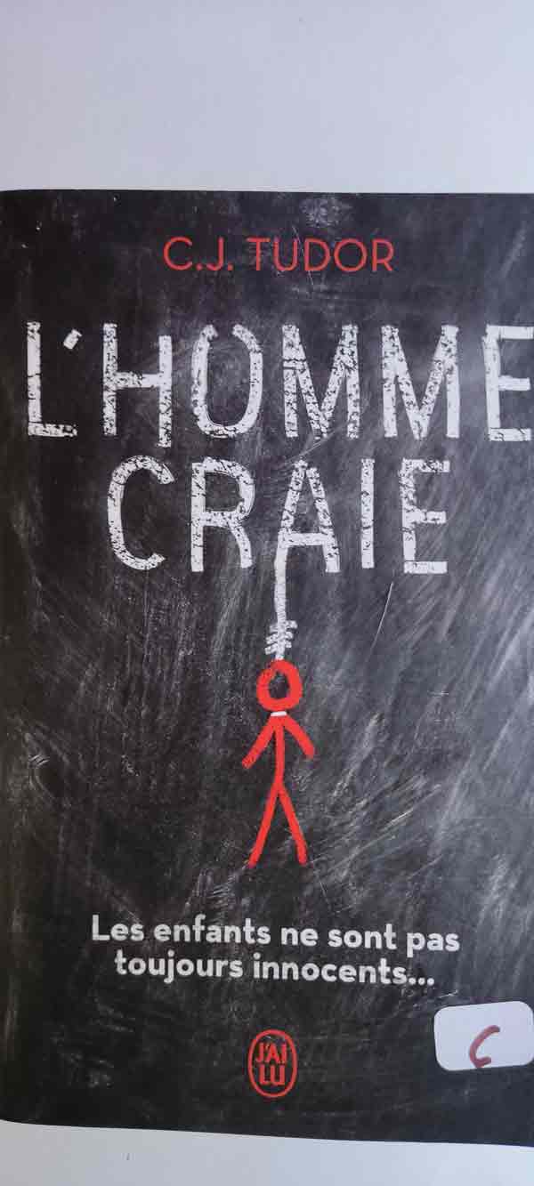 L'homme craie : livres pas cher d'occasion, de seconde main de l'association Lire et Créer