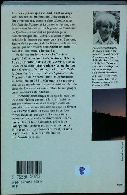 La cage: l'ile de la demoiselle : livres pas cher d'occasion, de seconde main de l'association Lire et Créer