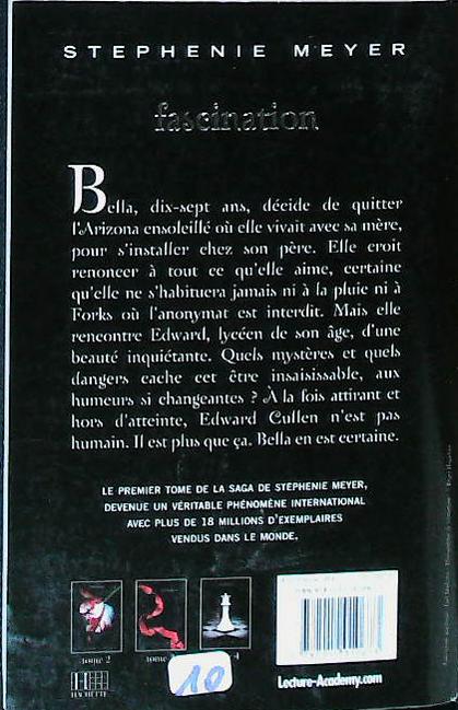 Fascination : livres pas cher d'occasion, de seconde main de l'association Lire et Créer