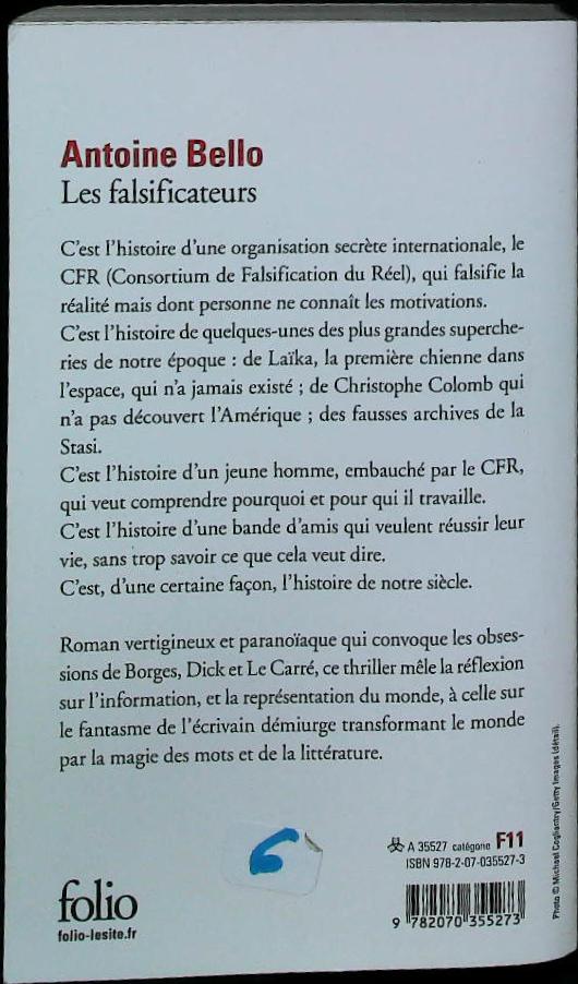 Les falsificateurs : livres pas cher d'occasion, de seconde main de l'association Lire et Créer