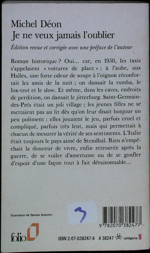 Je ne veux jamais l'oublier : livres pas cher d'occasion, de seconde main de l'association Lire et Créer