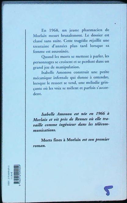 Morts fines à Morlaix : livres pas cher d'occasion, de seconde main de l'association Lire et Créer