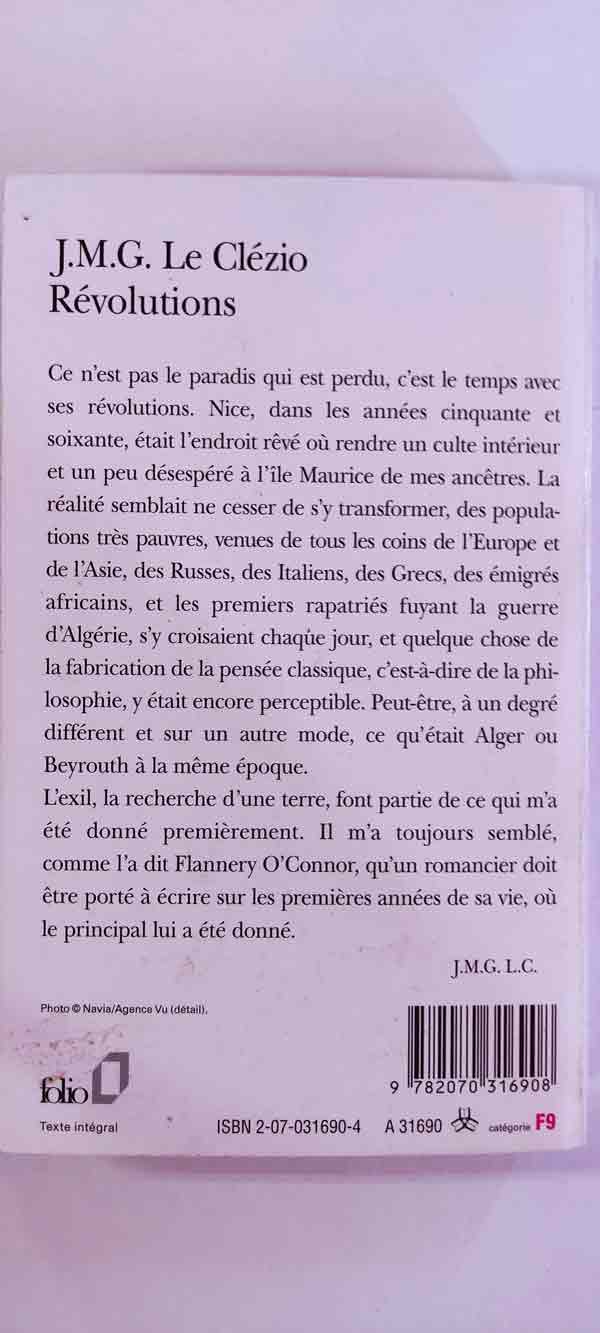 Révolutions : livres pas cher d'occasion, de seconde main de l'association Lire et Créer