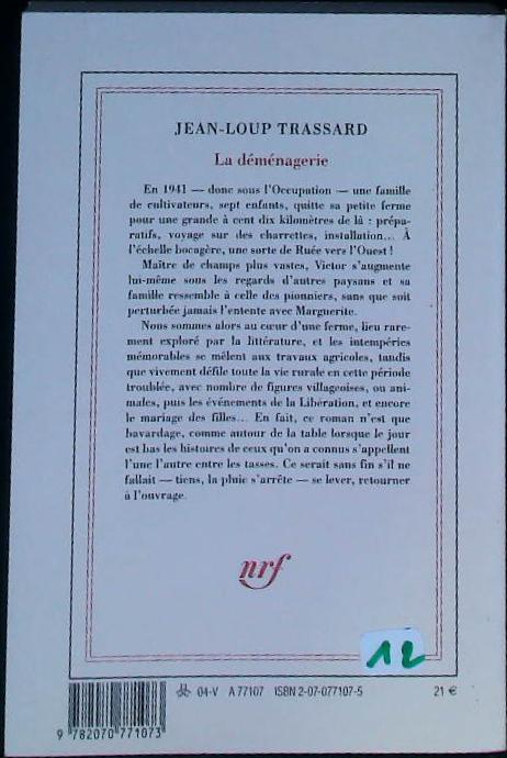 La déménagerie : livres pas cher d'occasion, de seconde main de l'association Lire et Créer