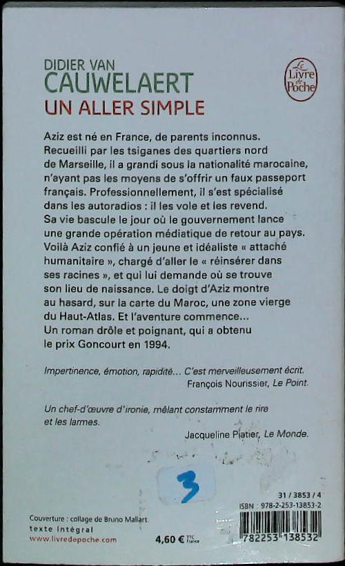 Un aller simple : livres pas cher d'occasion, de seconde main de l'association Lire et Créer