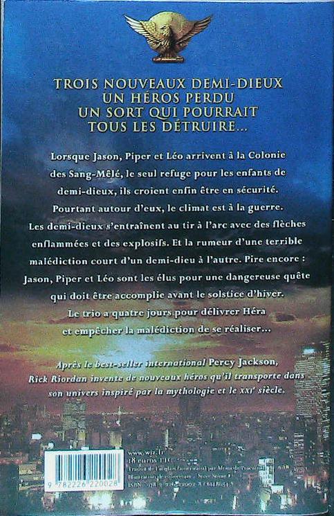 HÉROS De L'OLYMPE T1: le héros perdu : livres pas cher d'occasion, de seconde main de l'association Lire et Créer