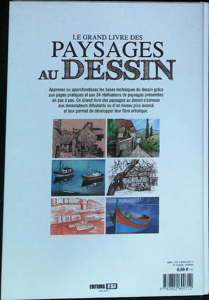 Le grand livre des paysages au dessin : livres pas cher d'occasion, de seconde main de l'association Lire et Créer