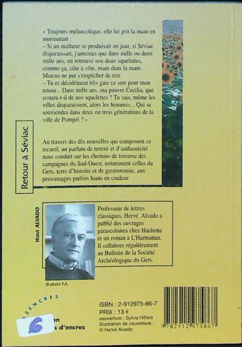 Retour à séviac : livres pas cher d'occasion, de seconde main de l'association Lire et Créer