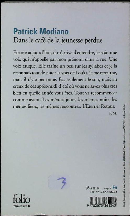Dans le café dela jeunesse perdue : livres pas cher d'occasion, de seconde main de l'association Lire et Créer
