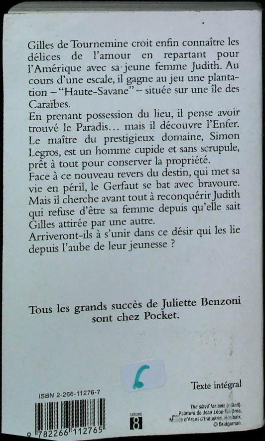 Le Gerfaut des brumes, T 4 : Haute-Savane : livres pas cher d'occasion, de seconde main de l'association Lire et Créer