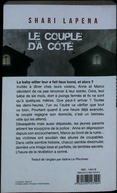 Le couple d'à côté : livres pas cher d'occasion, de seconde main de l'association Lire et Créer