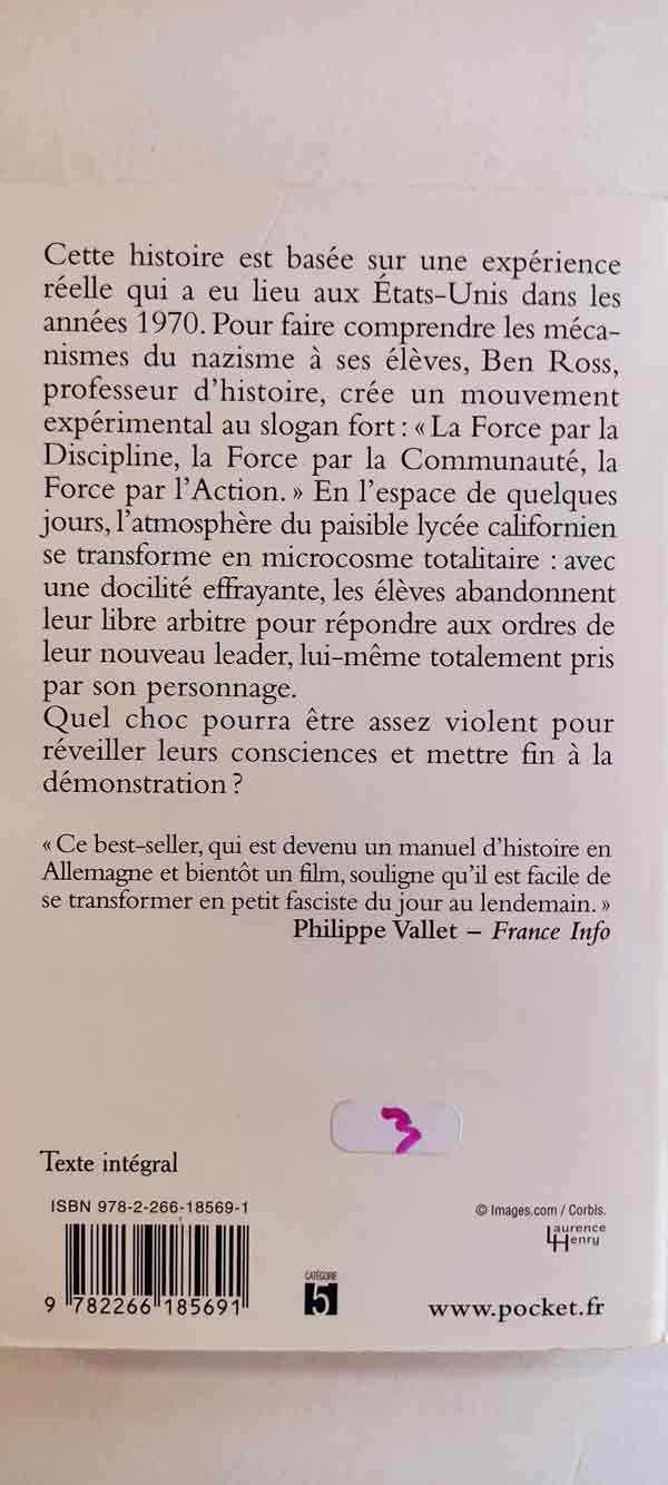 La vague : livres pas cher d'occasion, de seconde main de l'association Lire et Créer