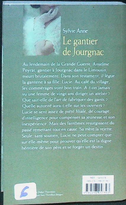 Le gantier de Jourgnac : livres pas cher d'occasion, de seconde main de l'association Lire et Créer
