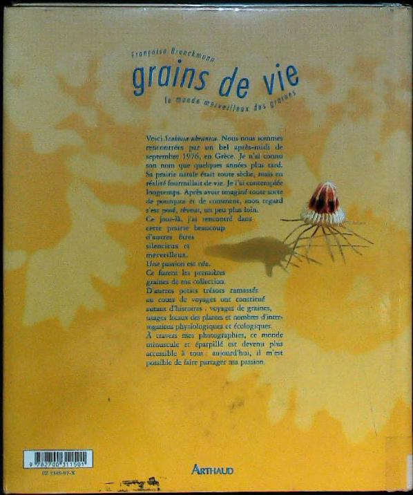 Grains de vie: le monde merveilleux des graines : livres pas cher d'occasion, de seconde main de l'association Lire et Créer