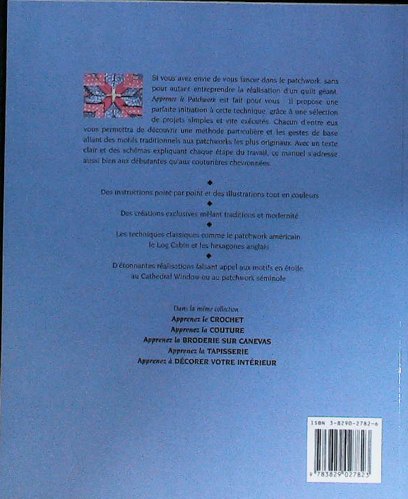 Apprenez le patchwork : livres pas cher d'occasion, de seconde main de l'association Lire et Créer