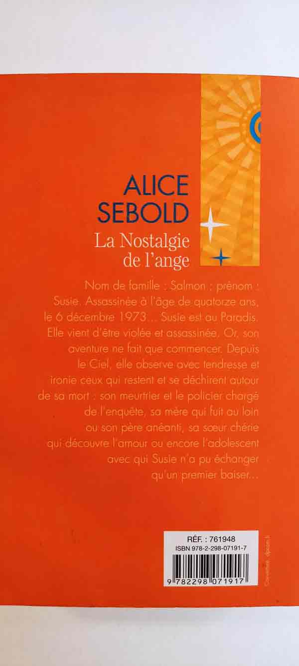 La nostalgie de l'ange : livres pas cher d'occasion, de seconde main de l'association Lire et Créer