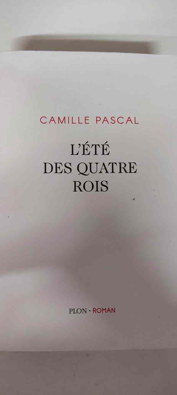 L'été des quatre rois : livres pas cher d'occasion, de seconde main de l'association Lire et Créer