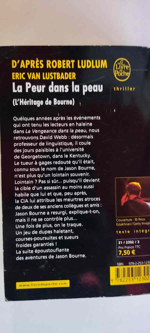 La peur dans la peau : livres pas cher d'occasion, de seconde main de l'association Lire et Créer