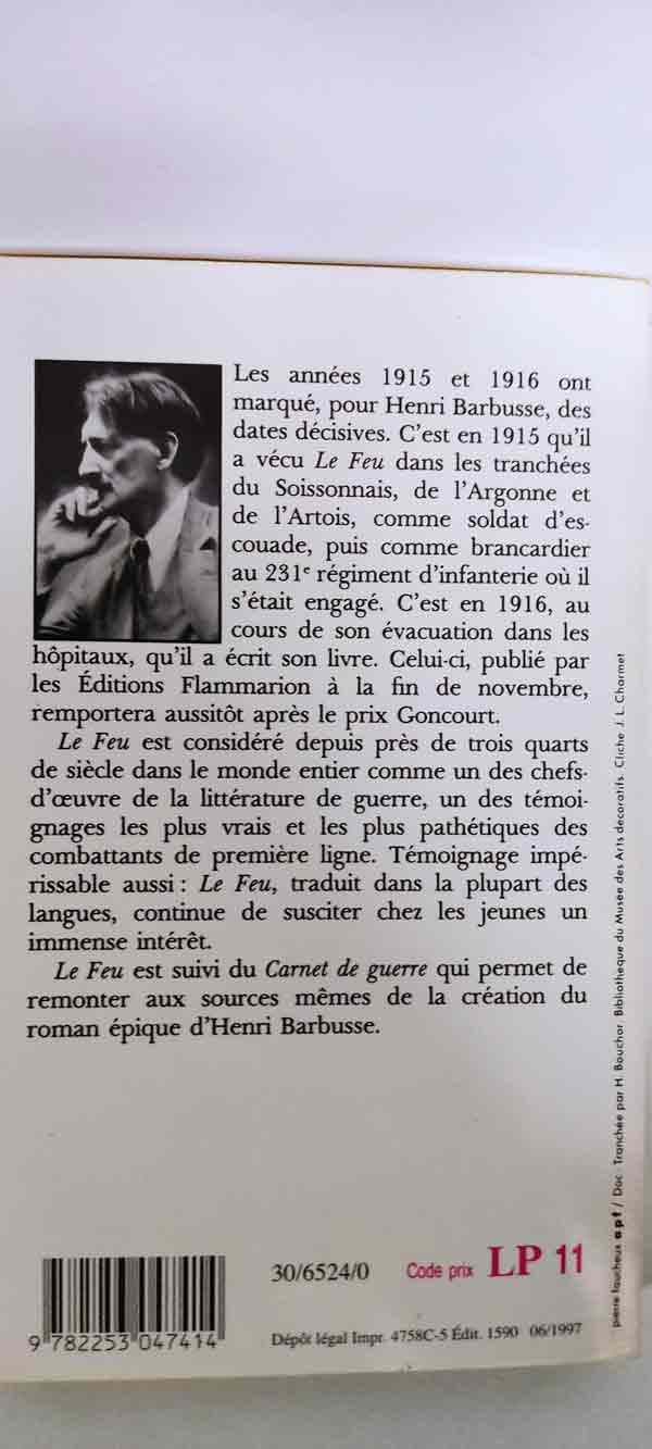 Le Feu : livres pas cher d'occasion, de seconde main de l'association Lire et Créer