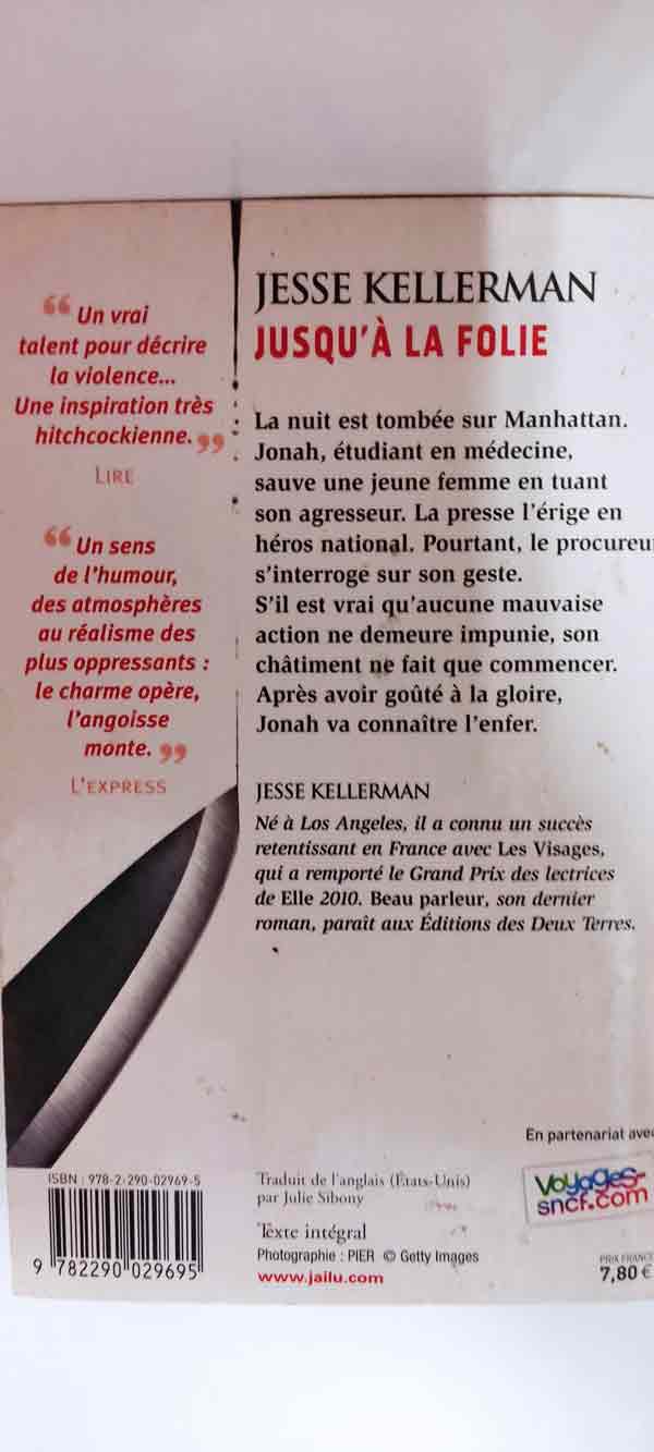 Jusqu'à la folie : livres pas cher d'occasion, de seconde main de l'association Lire et Créer