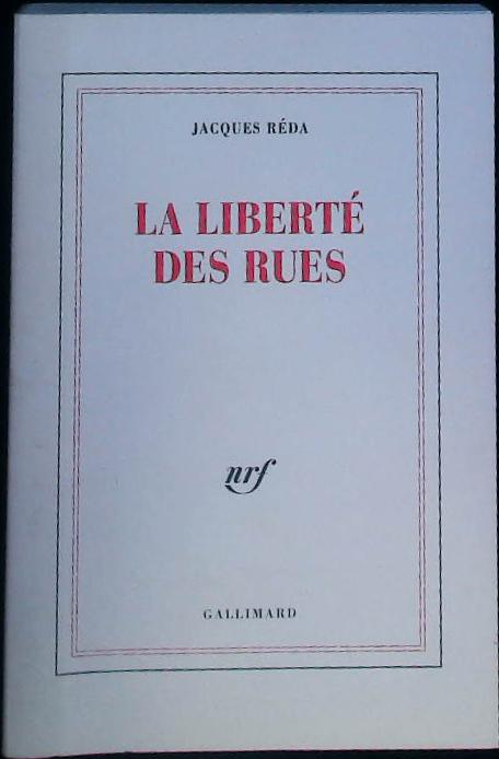 La liberté des rues : livres pas cher d'occasion, de seconde main de l'association Lire et Créer