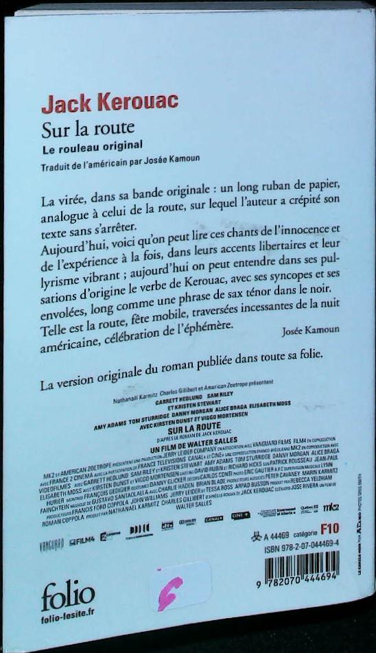 Sur la route : Le rouleau original : livres pas cher d'occasion, de seconde main de l'association Lire et Créer