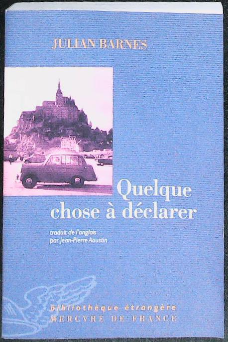 Quelque chose à déclarer : livres pas cher d'occasion, de seconde main de l'association Lire et Créer