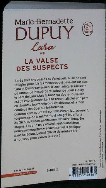 La valse des suspects (Lara, TOME 2) : livres pas cher d'occasion, de seconde main de l'association Lire et Créer