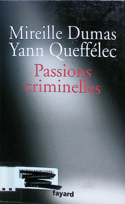 Passions criminelles : livres pas cher d'occasion, de seconde main de l'association Lire et Créer