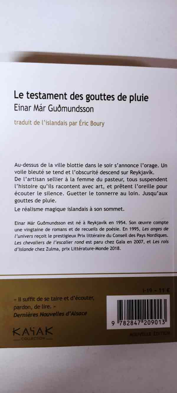 Le testament des gouttes de pluie : livres pas cher d'occasion, de seconde main de l'association Lire et Créer