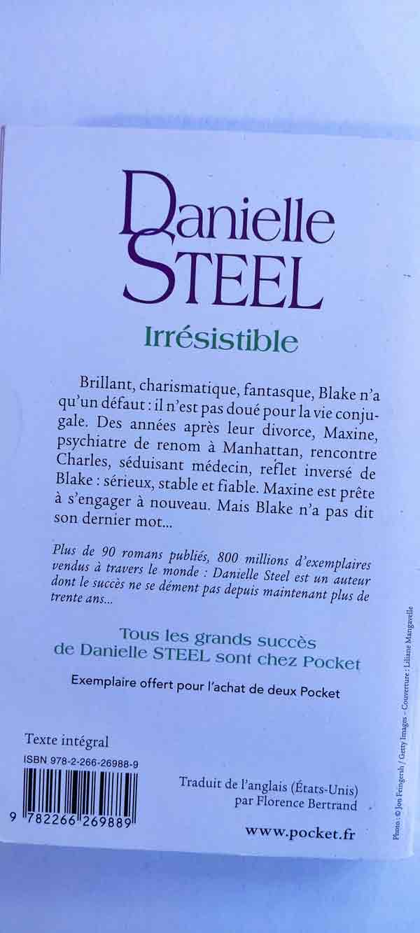 Irrésistible : livres pas cher d'occasion, de seconde main de l'association Lire et Créer