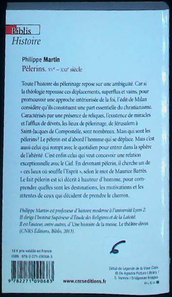 Pèlerins. XVe- XXIe siècle : livres pas cher d'occasion, de seconde main de l'association Lire et Créer