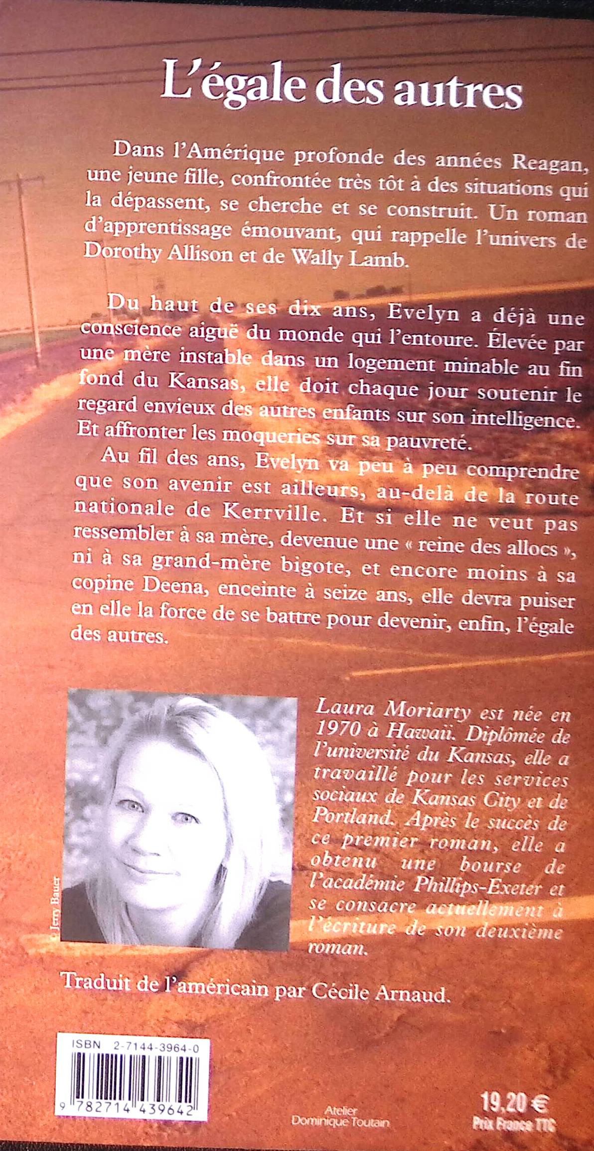 L'égale des autres : livres pas cher d'occasion, de seconde main de l'association Lire et Créer