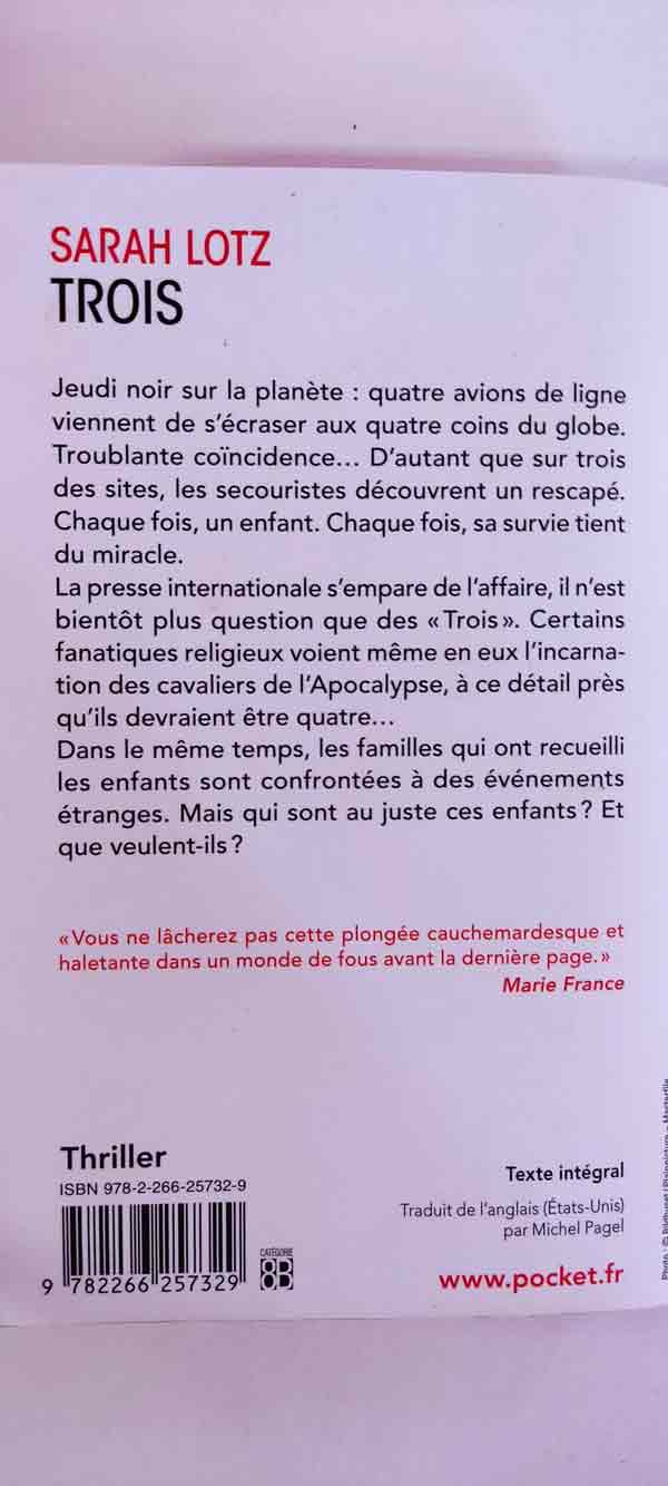 Trois : livres pas cher d'occasion, de seconde main de l'association Lire et Créer