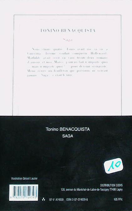 Saga : livres pas cher d'occasion, de seconde main de l'association Lire et Créer