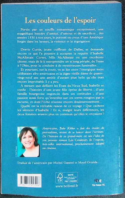 Les couleurs de l'espoir : livres pas cher d'occasion, de seconde main de l'association Lire et Créer