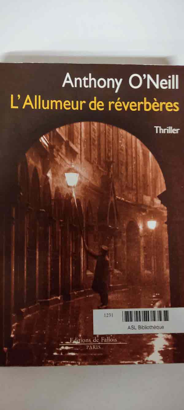 L'allumeur de réverbères : livres pas cher d'occasion, de seconde main de l'association Lire et Créer