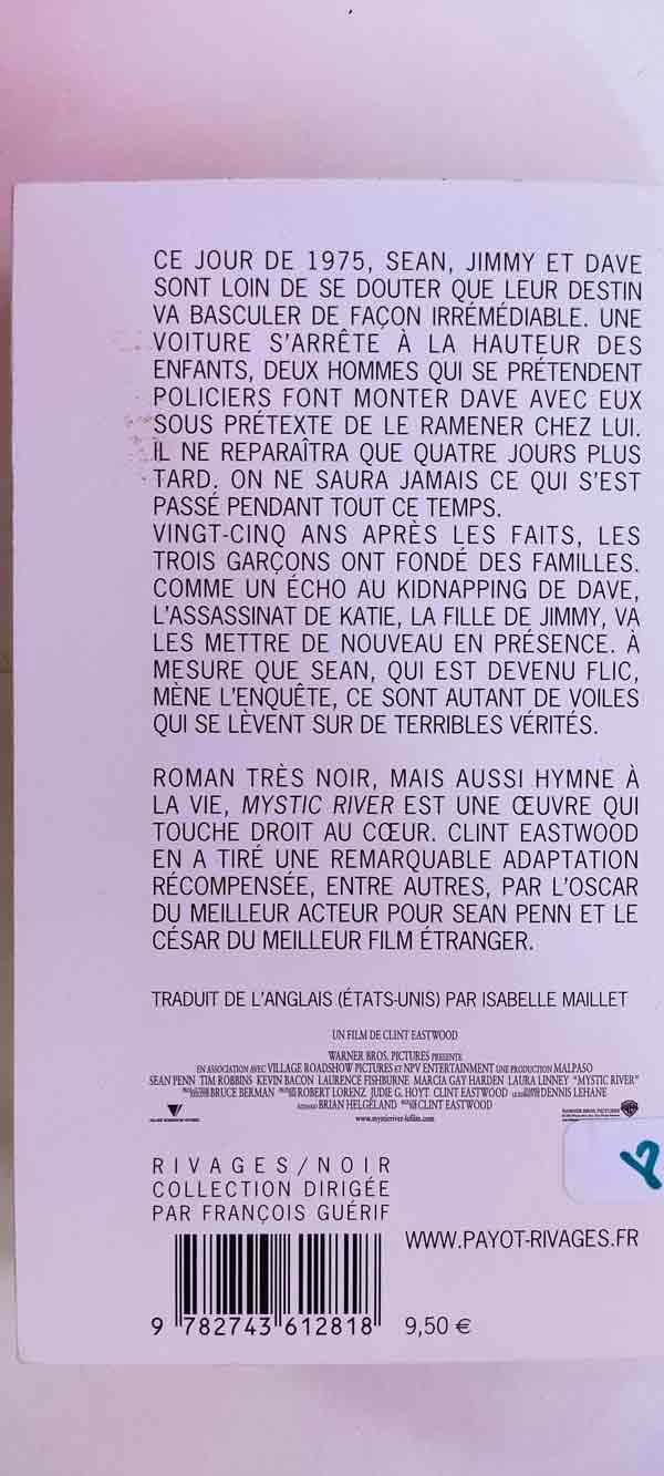 Mystic river : livres pas cher d'occasion, de seconde main de l'association Lire et Créer