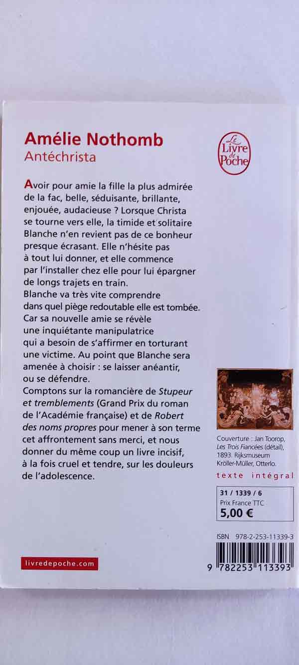 Antéchrista : livres pas cher d'occasion, de seconde main de l'association Lire et Créer